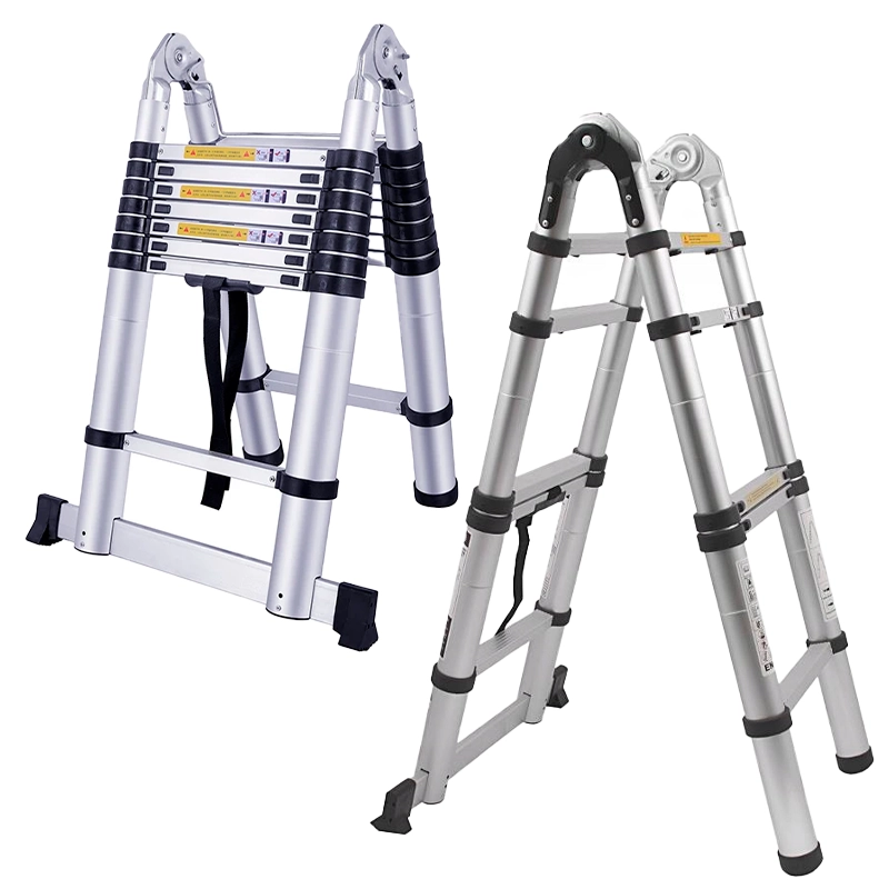Лестница-стремянка телескопич. 1.9м/3.8м