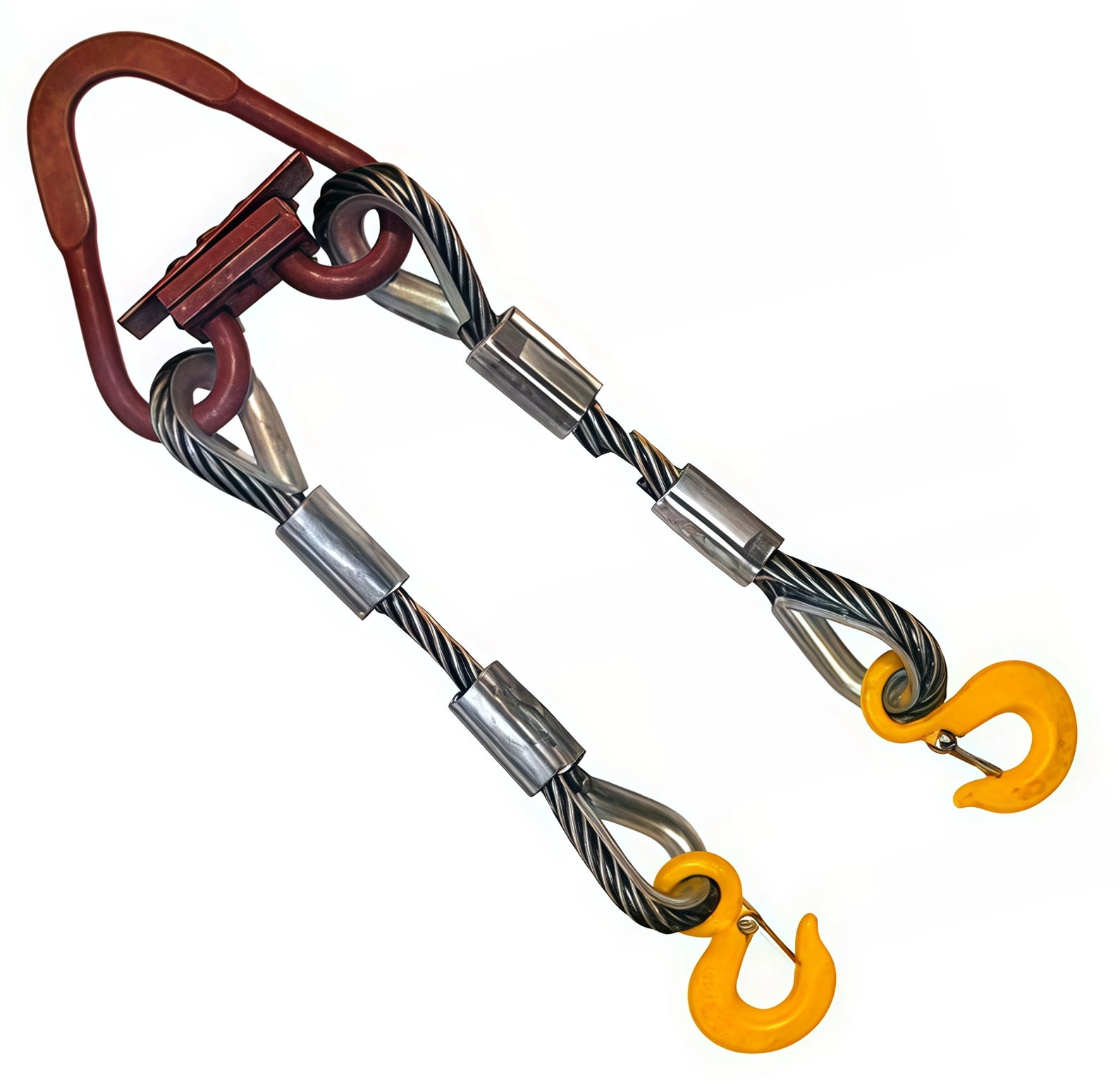 Строп канатный двухветвевой 2СК-0.8т 5.5м (опрессовка)