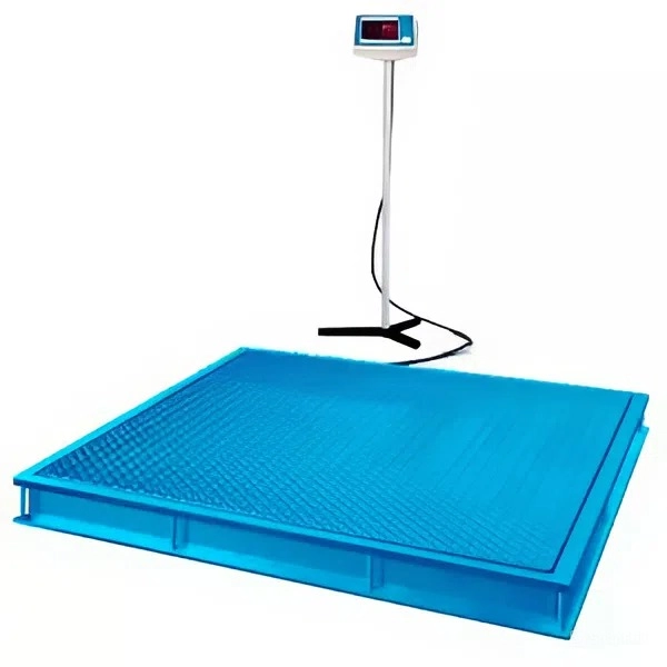 Весы платформенные ВРЕЗНЫЕ 1500х1000 мм 600 кг + поверка