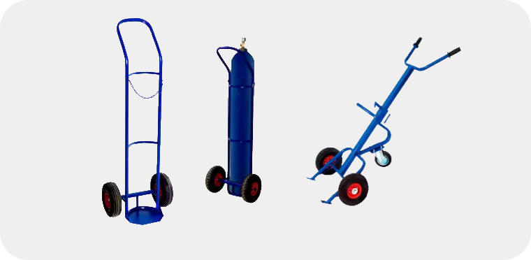 Тележки для перевозки бочек и газовых баллонов