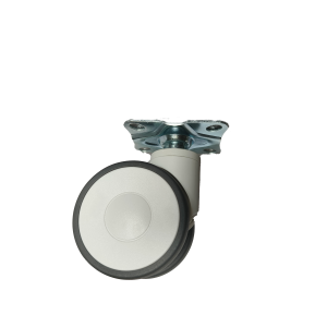 STM 93 - Аппаратное колесо 75 мм (площадка , поворот.,  г/п 50 кг)